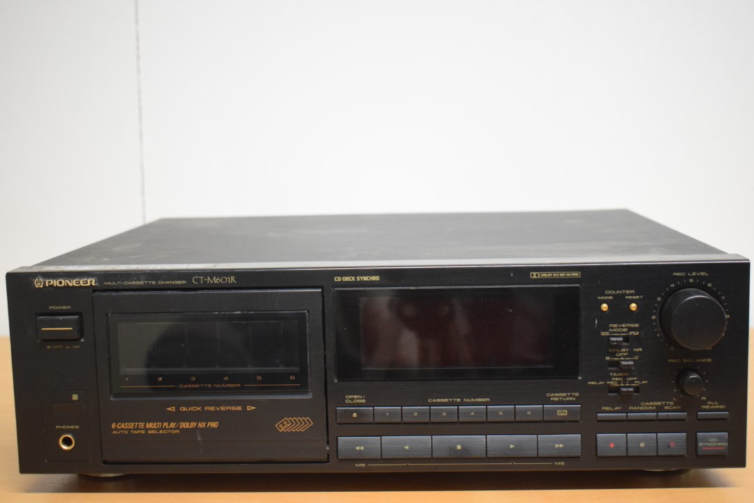 Pioneer CT-M601R 6-Cassette Changer  			